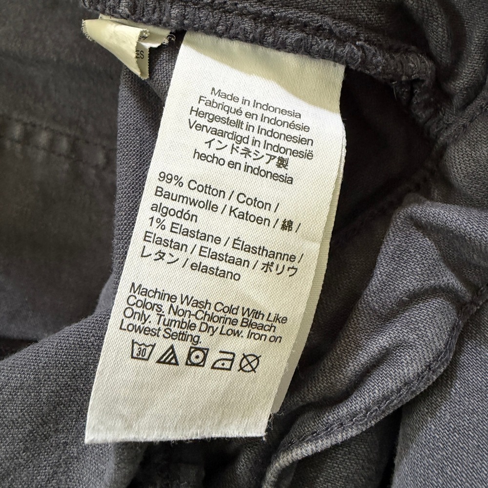Madewell Emmett Wide Leg Crop Pants Women's Size 28 Gray High Rise Casual - Picture 6 of 10
